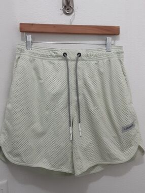 LEGENDS Athletic Lined Mesh Shorts Mint Green
